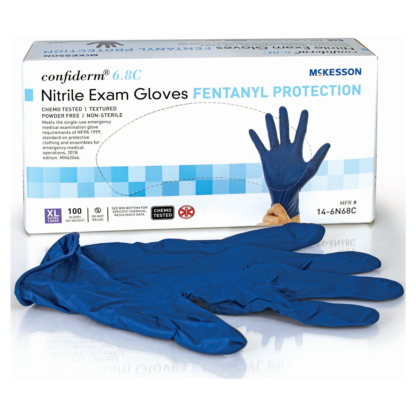 McKesson Confiderm 6.8C Exam Glove