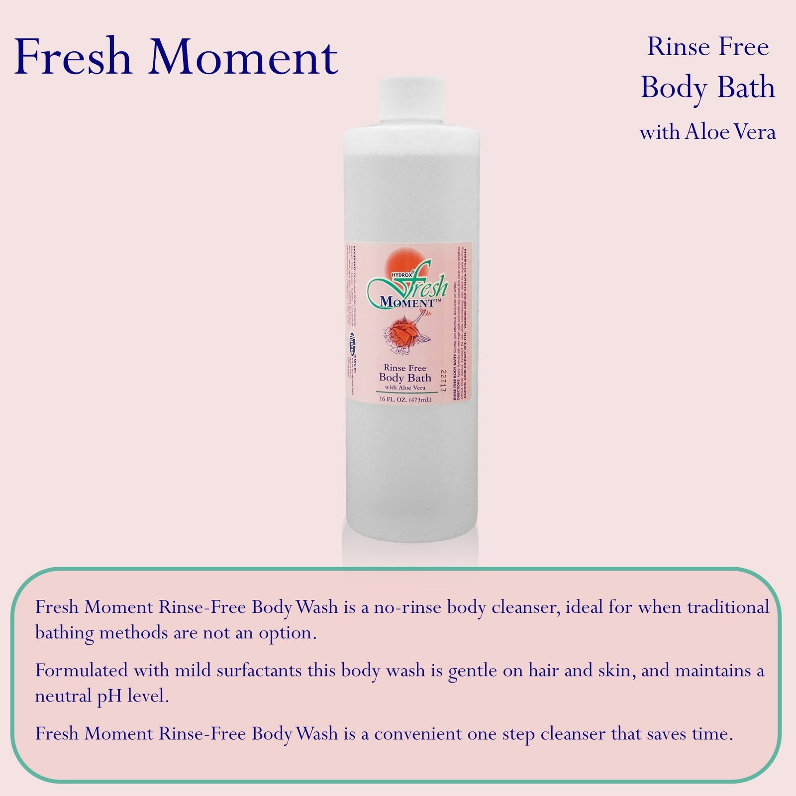 Fresh Moment Rinse-Free Body Wash