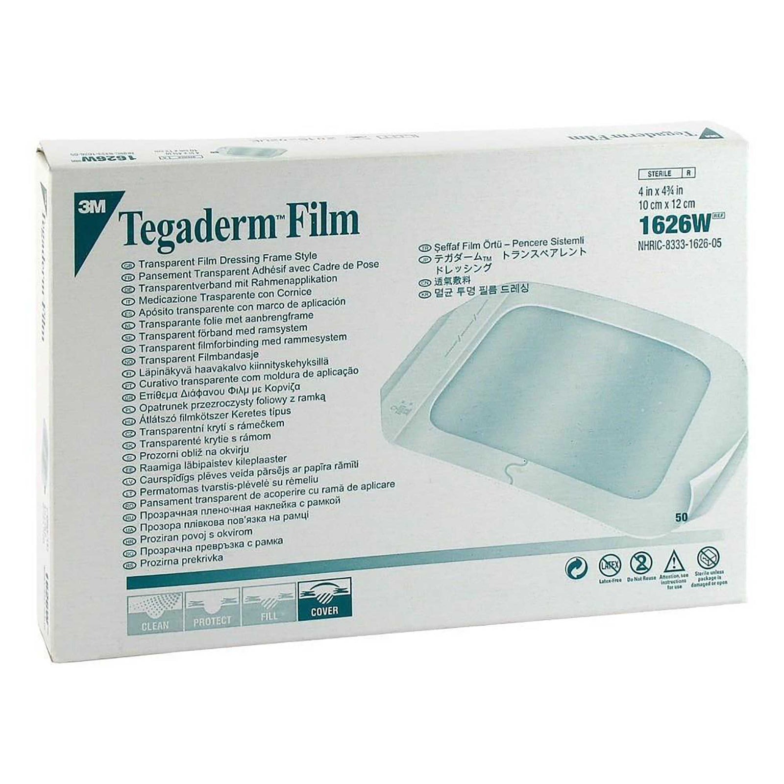 3M Tegaderm Transparent Film Dressing Frame Style