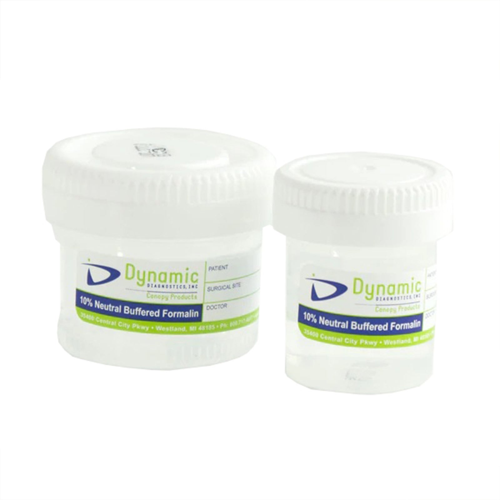 Prefilled Formalin Container 20 Ml Fill In 40 Ml (1.35 Oz.) Screw Cap Patient Information Nonsterile