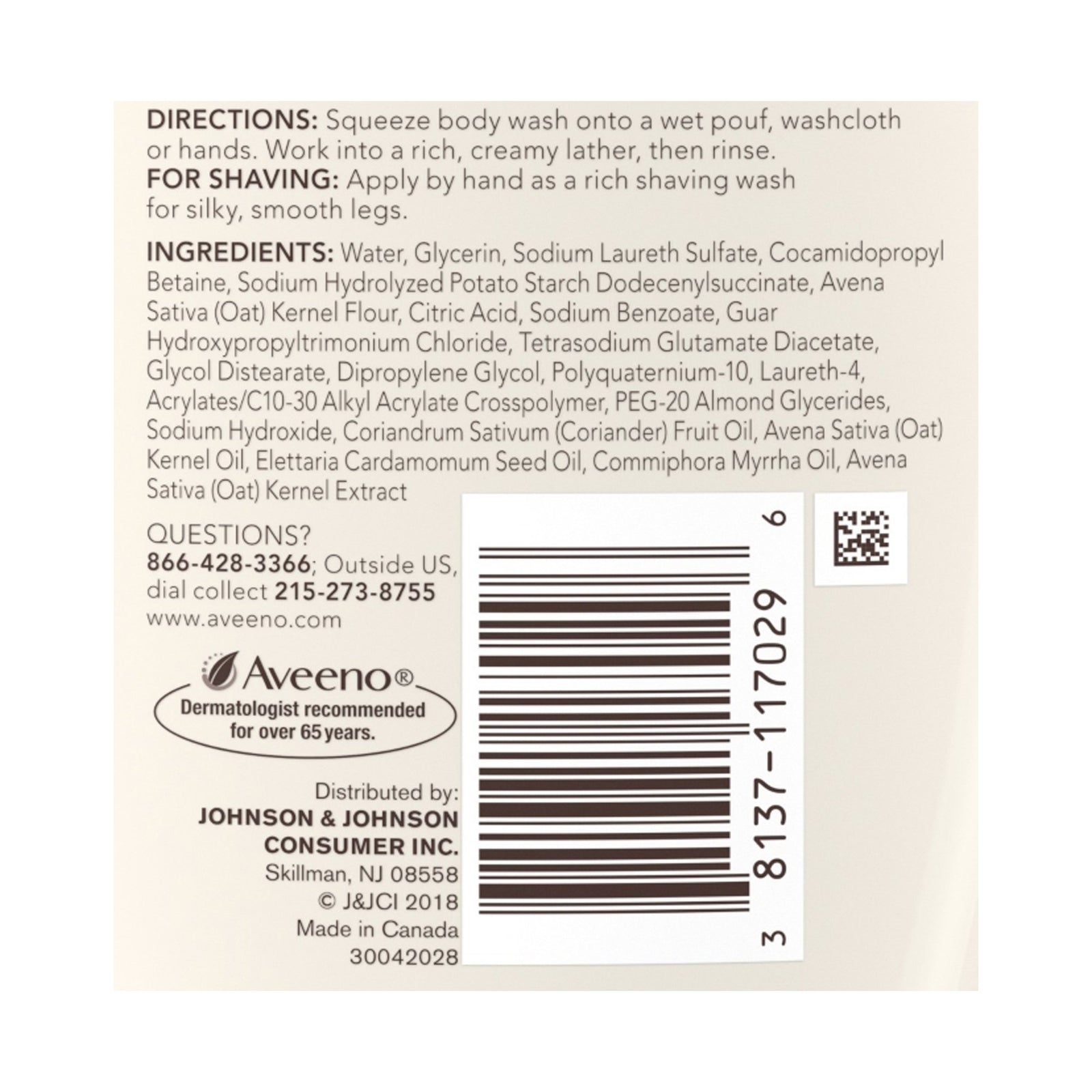 Aveeno Skin Relief Body Wash