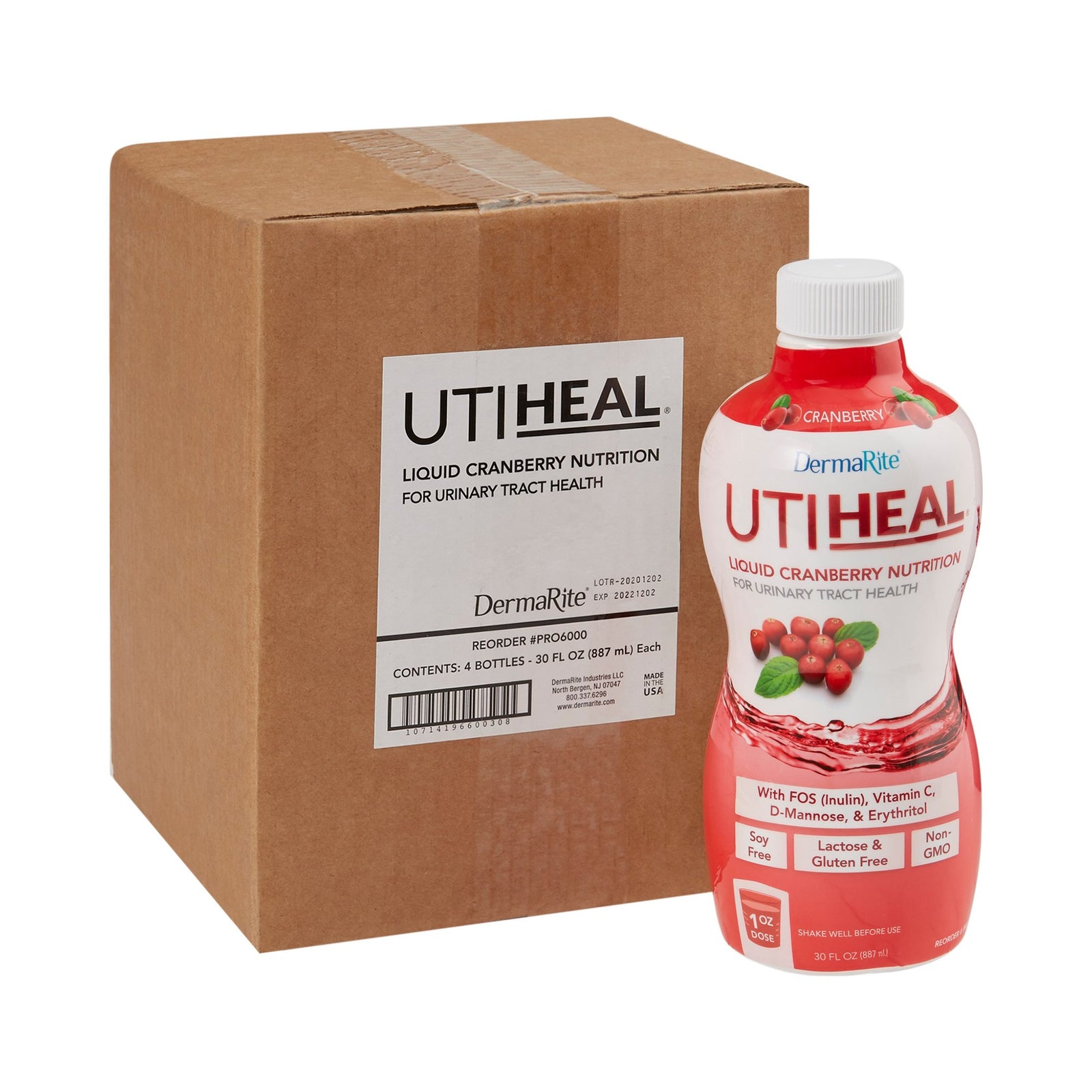 UTIHeal™ Cranberry Oral Supplement, 30 oz. Bottle