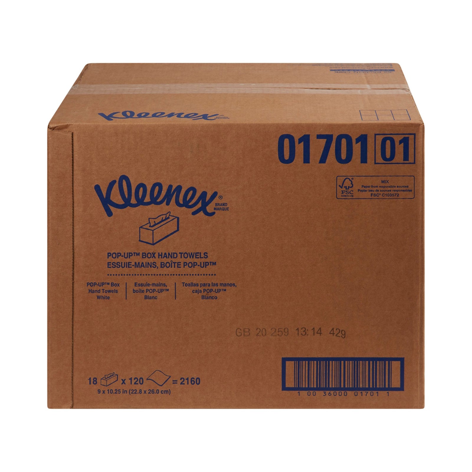 Kleenex Guest Towel Pop Up Box