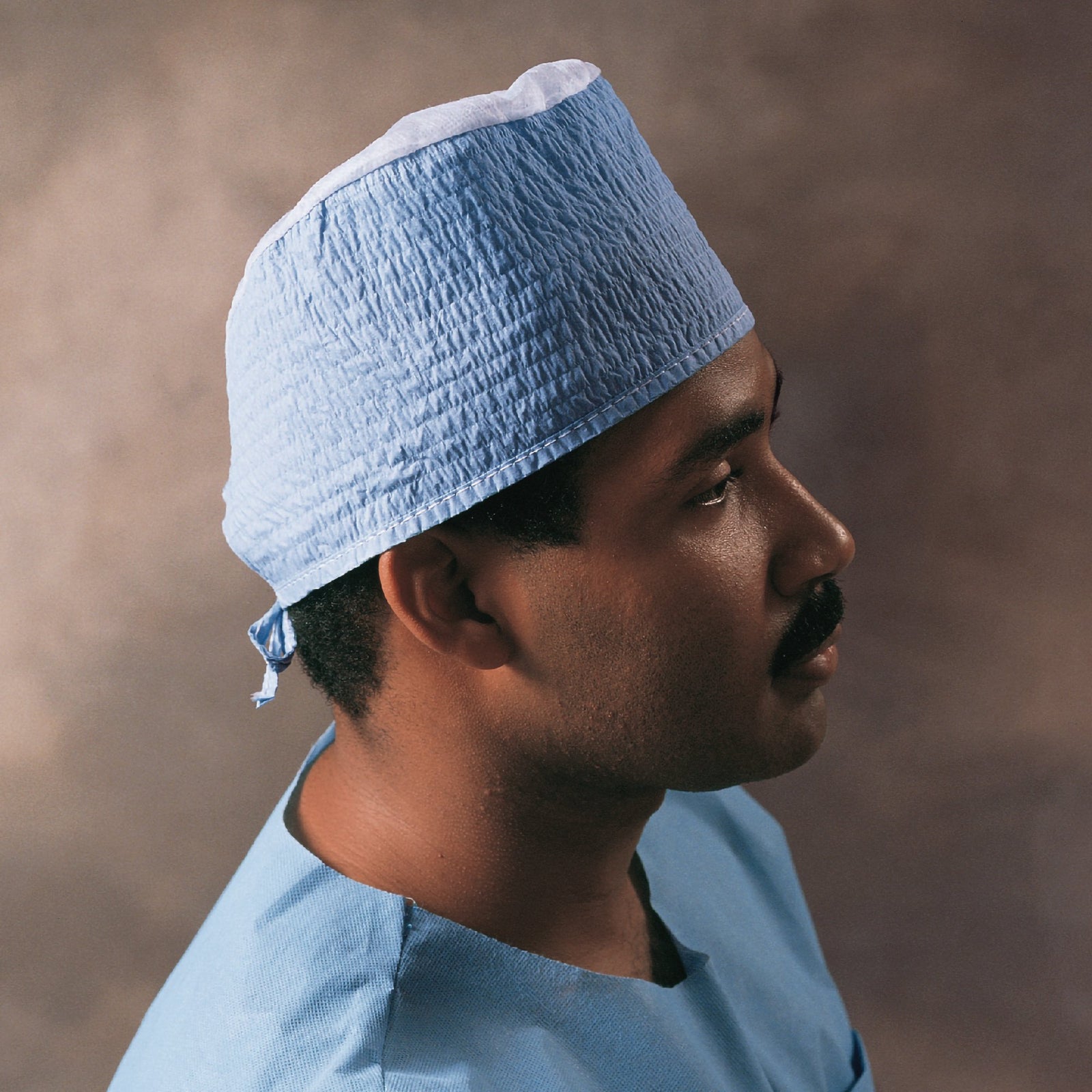 Surgeon Cap One Size Fits Most Blue Tie Closure
