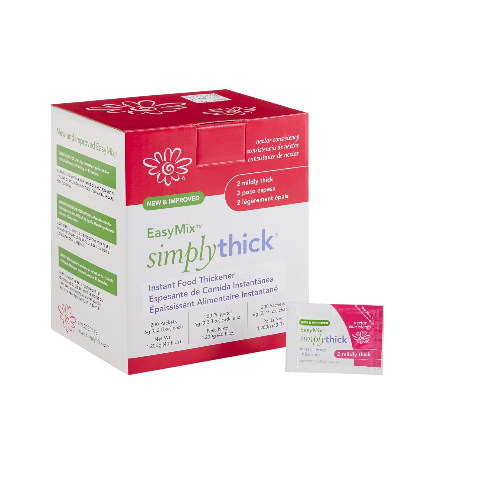SimplyThick Easy Mix Food And Beverage Thickener