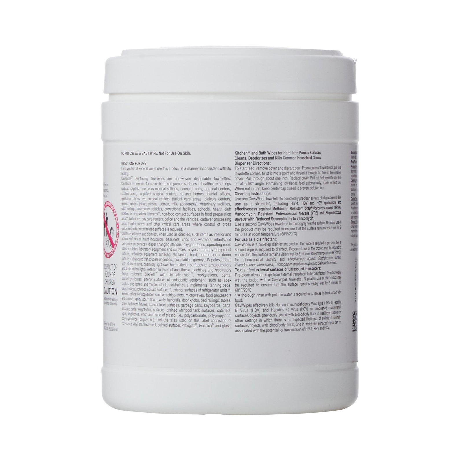 Metrex CaviWipes Disinfecting Towelettes