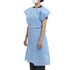 Patient Exam Gown One Size Fits Most Blue Disposable