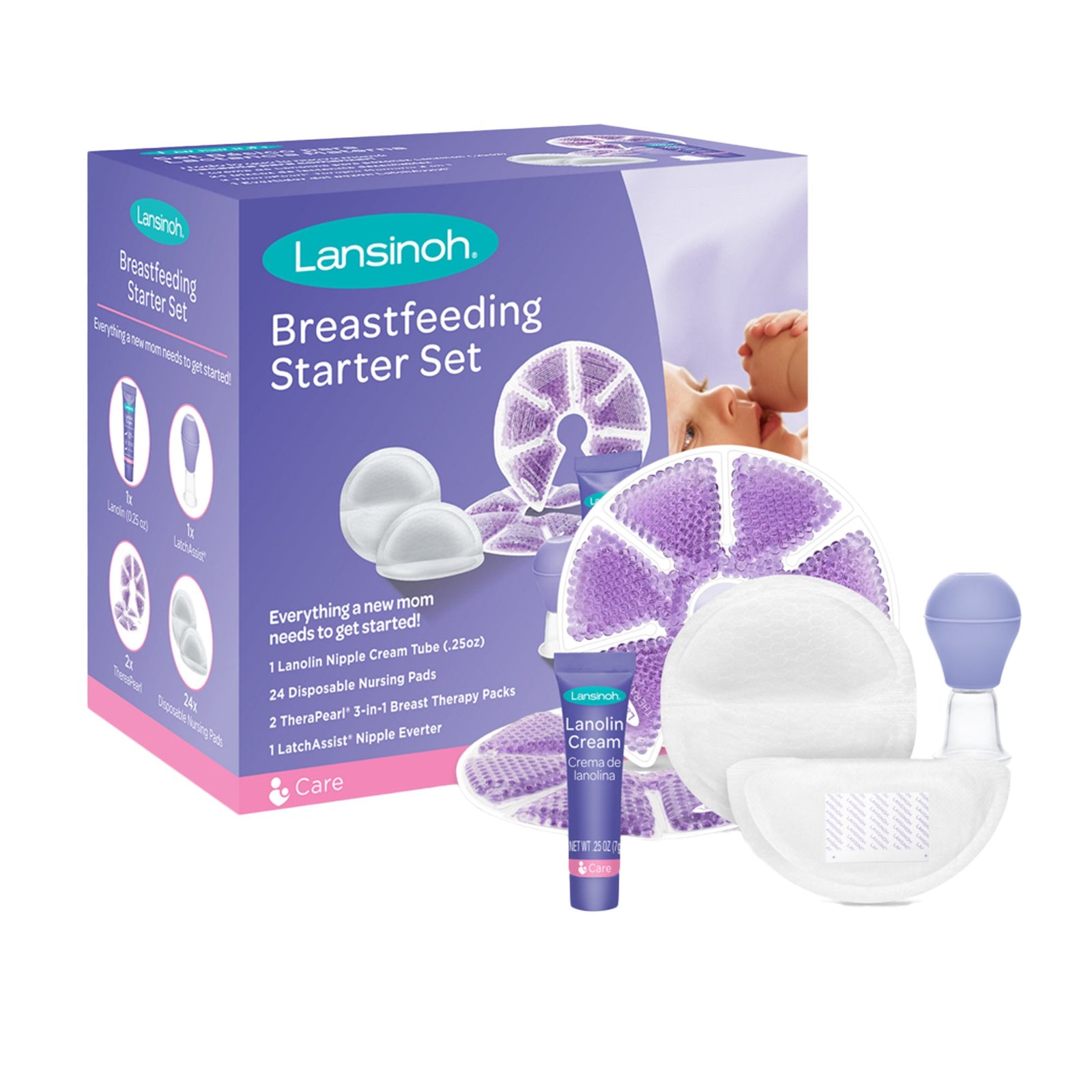 Lansinoh Breastfeeding Starter Set