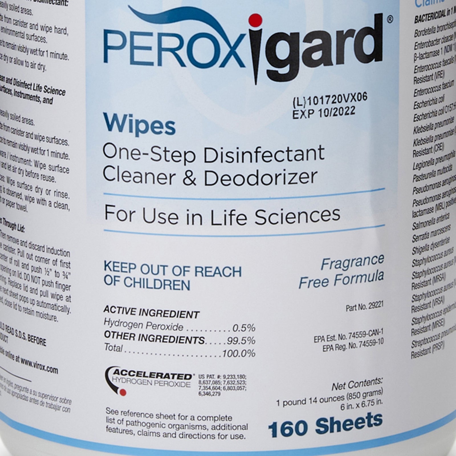 McKesson Germicidal Surface Wipes