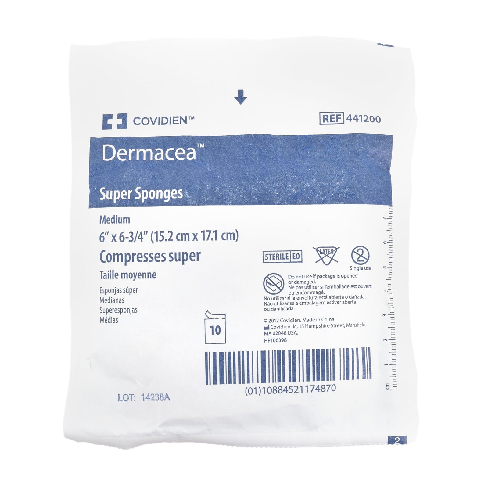 Dermacea Usp Type Vii Gauze Sponge