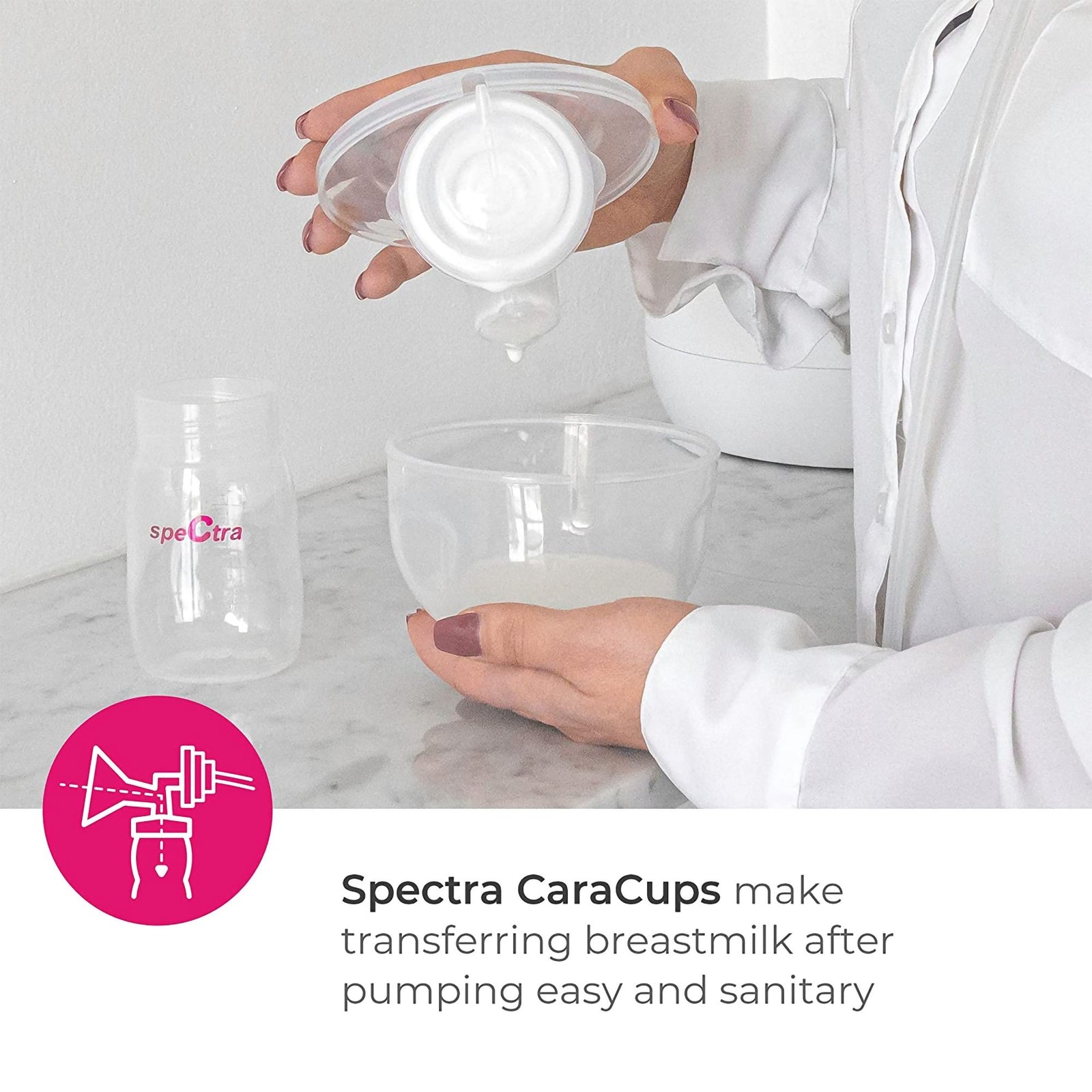 Spectra CaraCups Wearable Milk Collection Kit