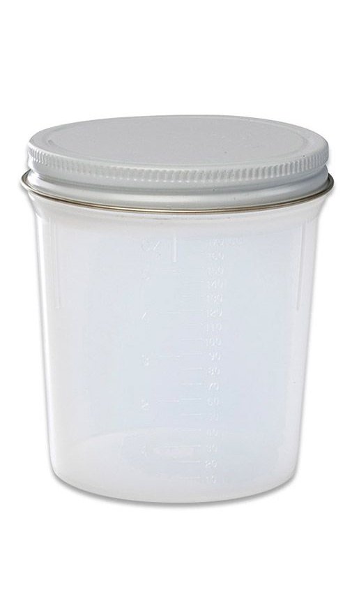 Specimen Container 120 Ml (4 Oz.) Screw Cap Unprinted Nonsterile
