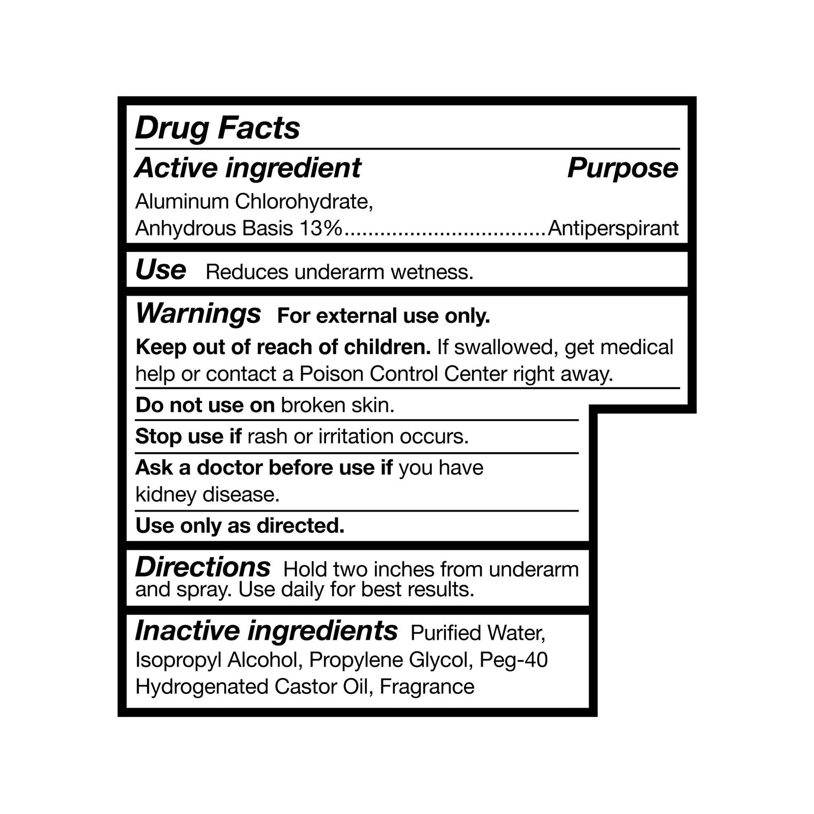 McKesson Antiperspirant / Deodorant