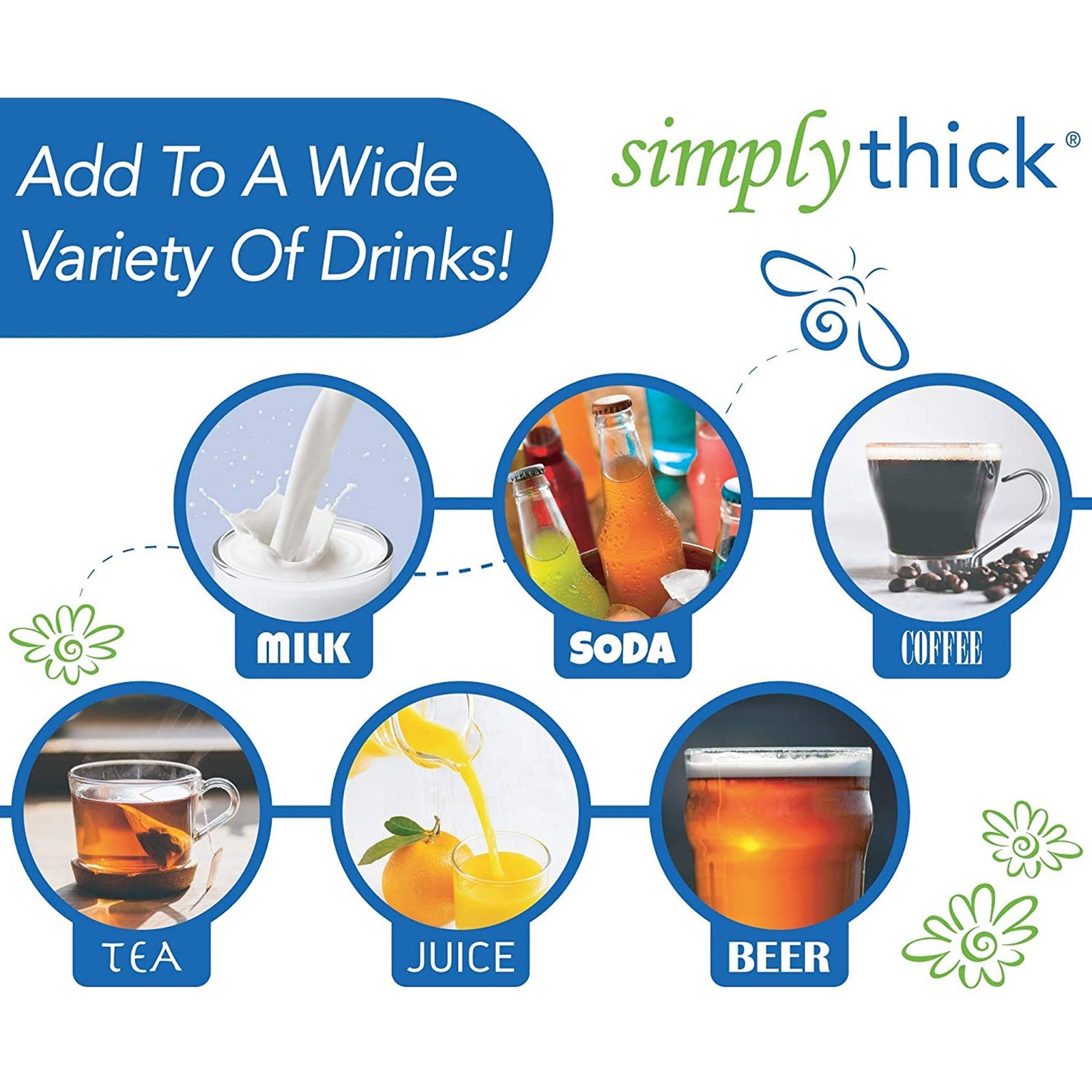 SimplyThick Easy Mix Food And Beverage Thickener