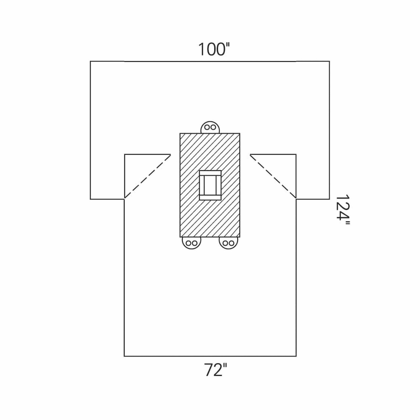 Abdominal Drape Pediatric Laparotomy Drape 60 W X 108 L Inch Sterile