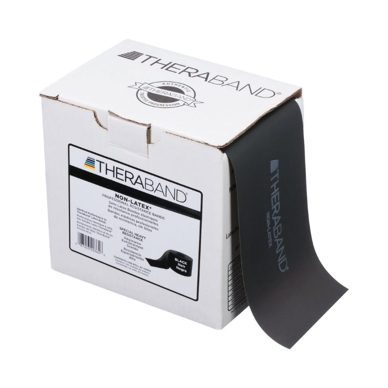 TheraBand Resistance Bands: Yellow 4"-Light, Green 4"-Heavy, Black 6"-X-Heavy, Silver 6"-2X-Heavy, Yellow 6"-Light, Blue 6"-X-Heavy