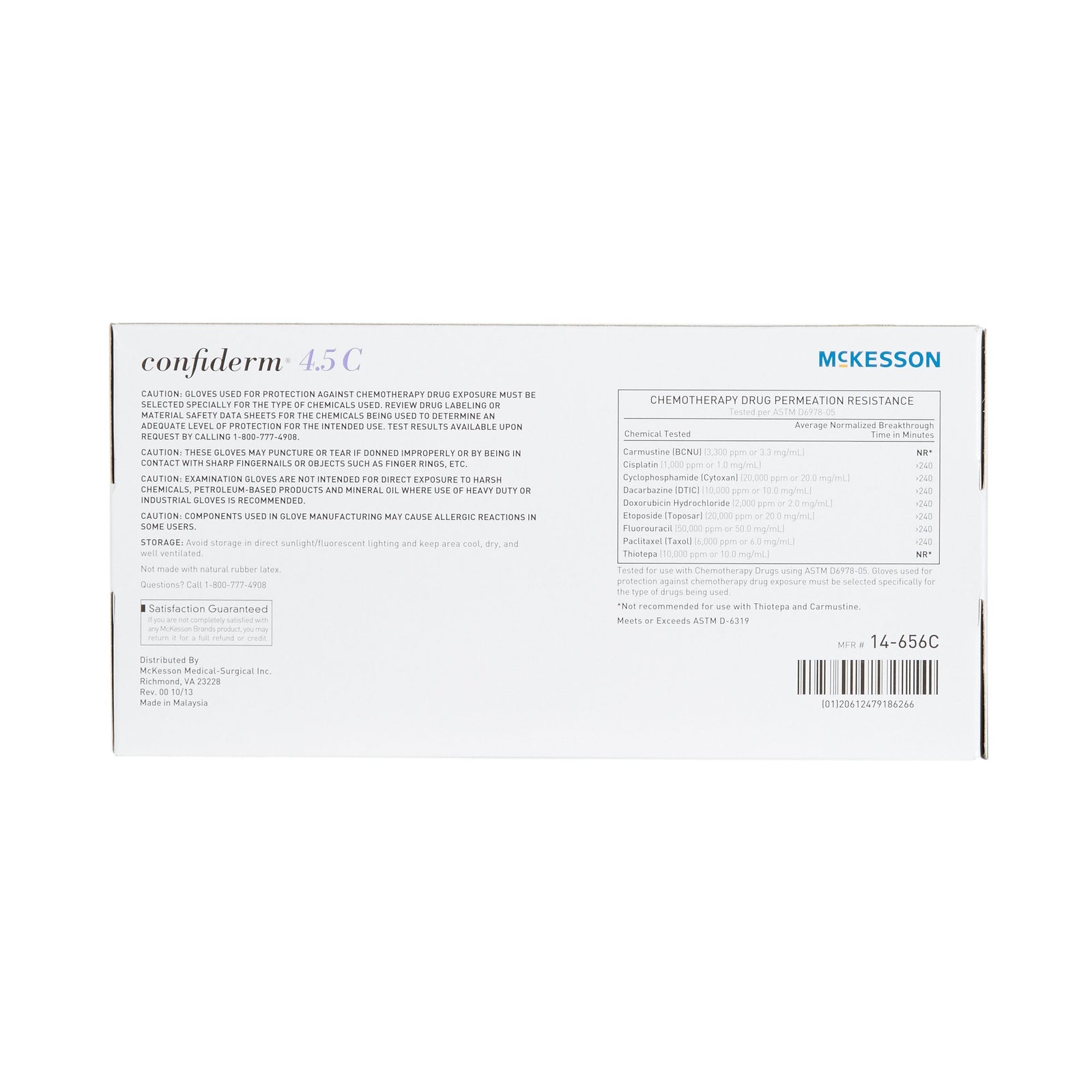 McKesson Confiderm 4.5C Nitrile Exam Glove