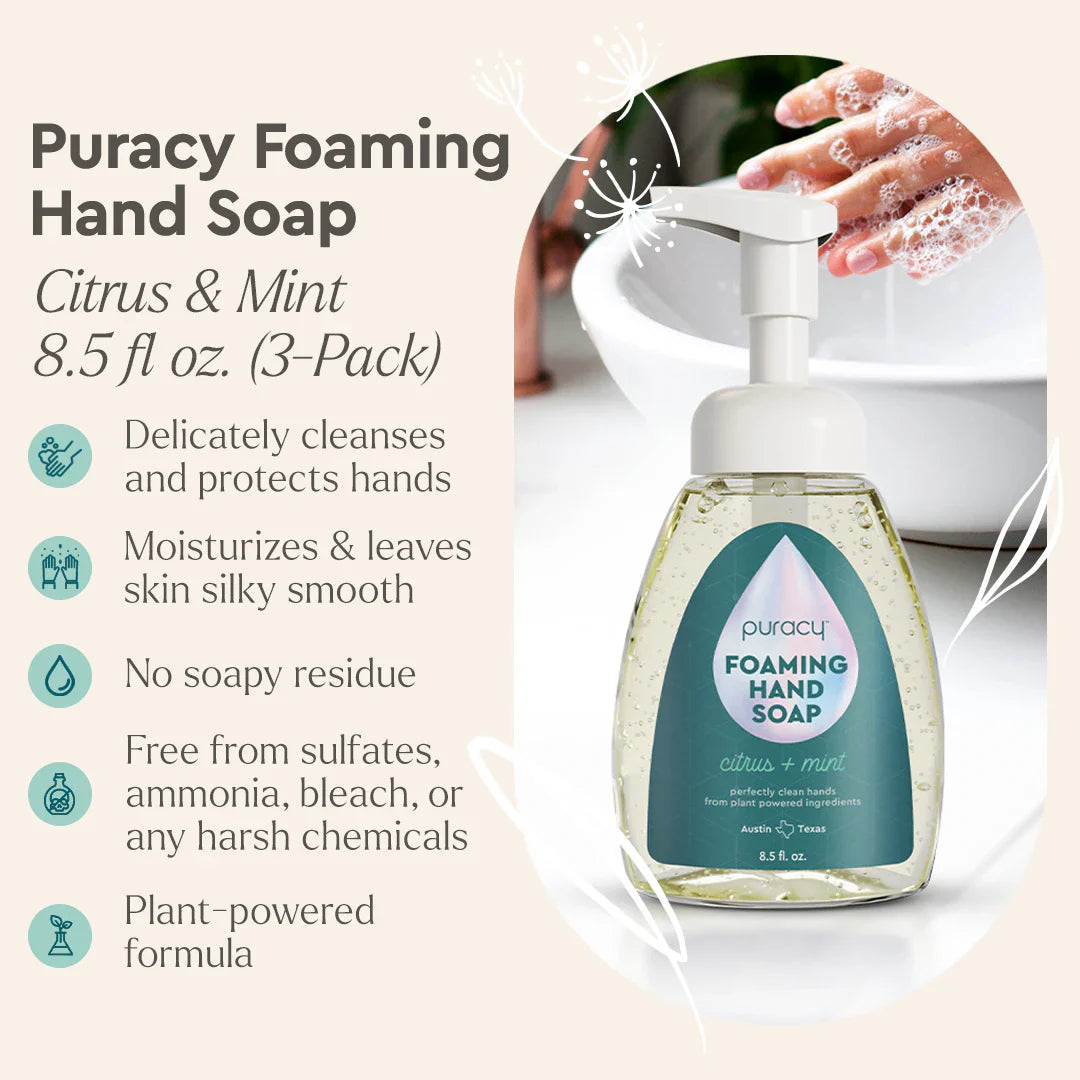 Puracy Natural Foaming Hand Soap