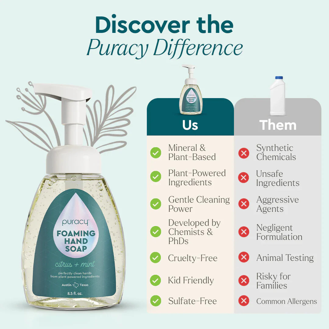 Puracy Natural Foaming Hand Soap