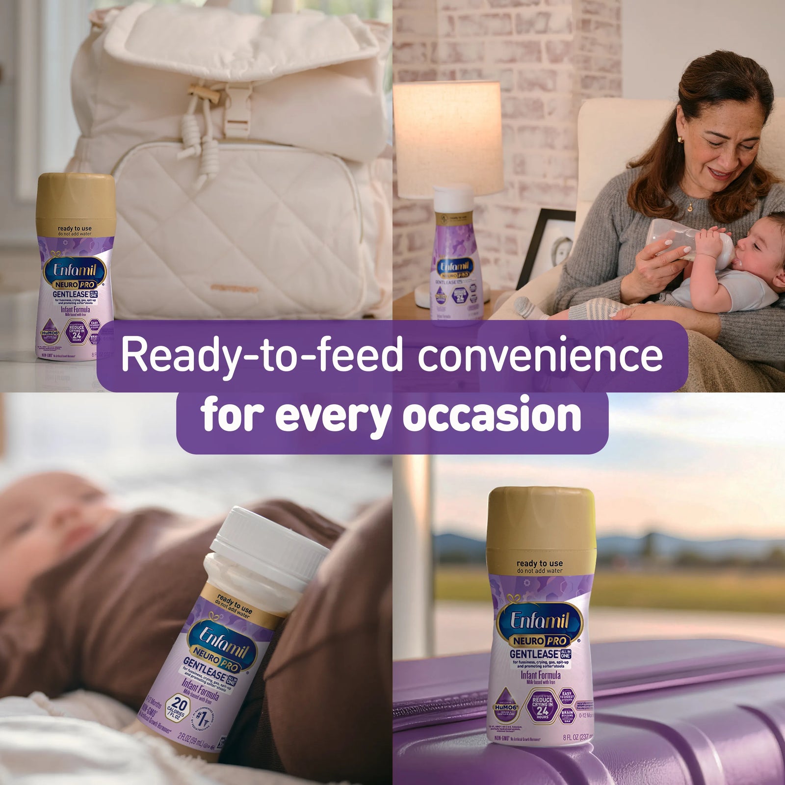 Enfamil NeuroPro Gentlease ready-to-use preparation instructions