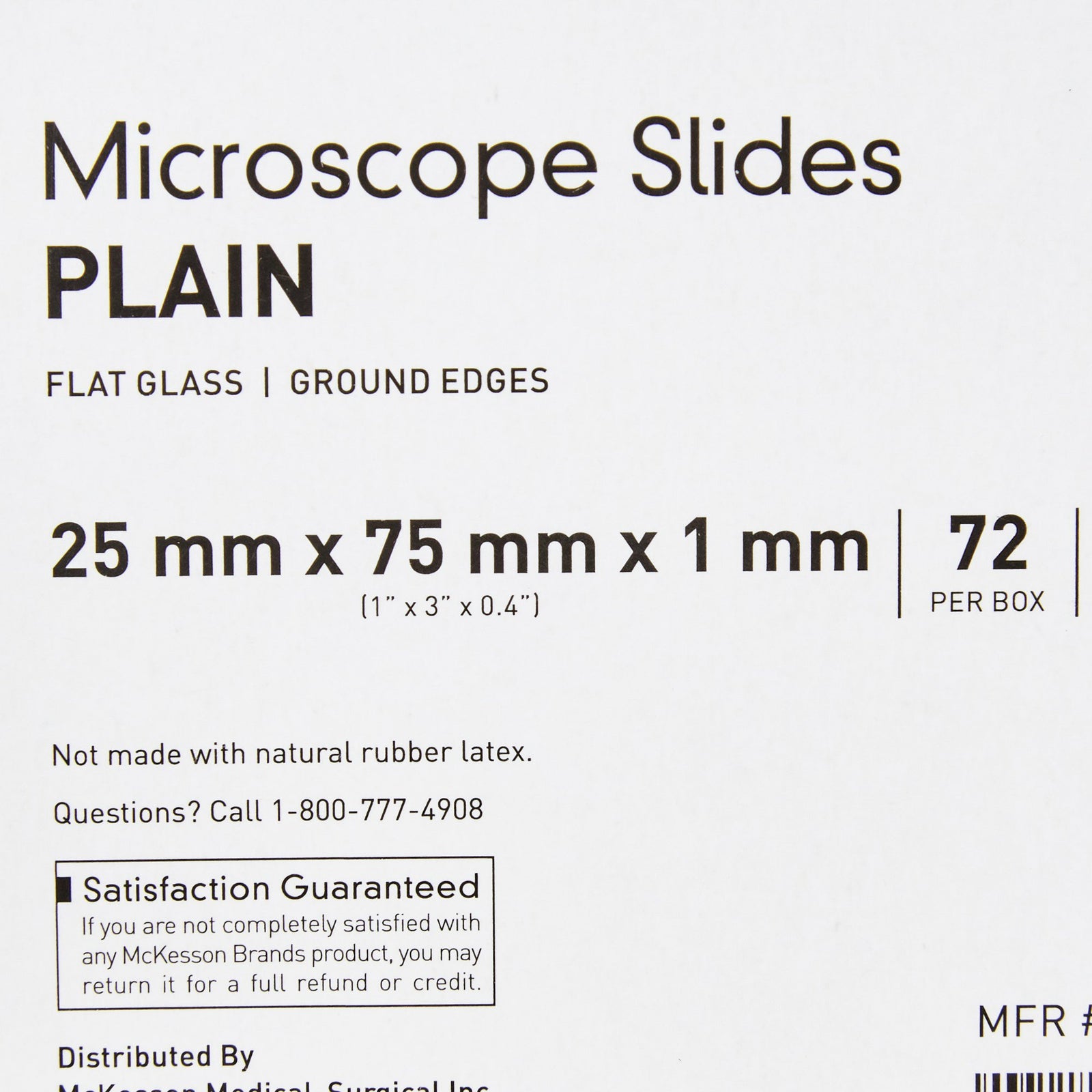 McKesson Microscope Slide
