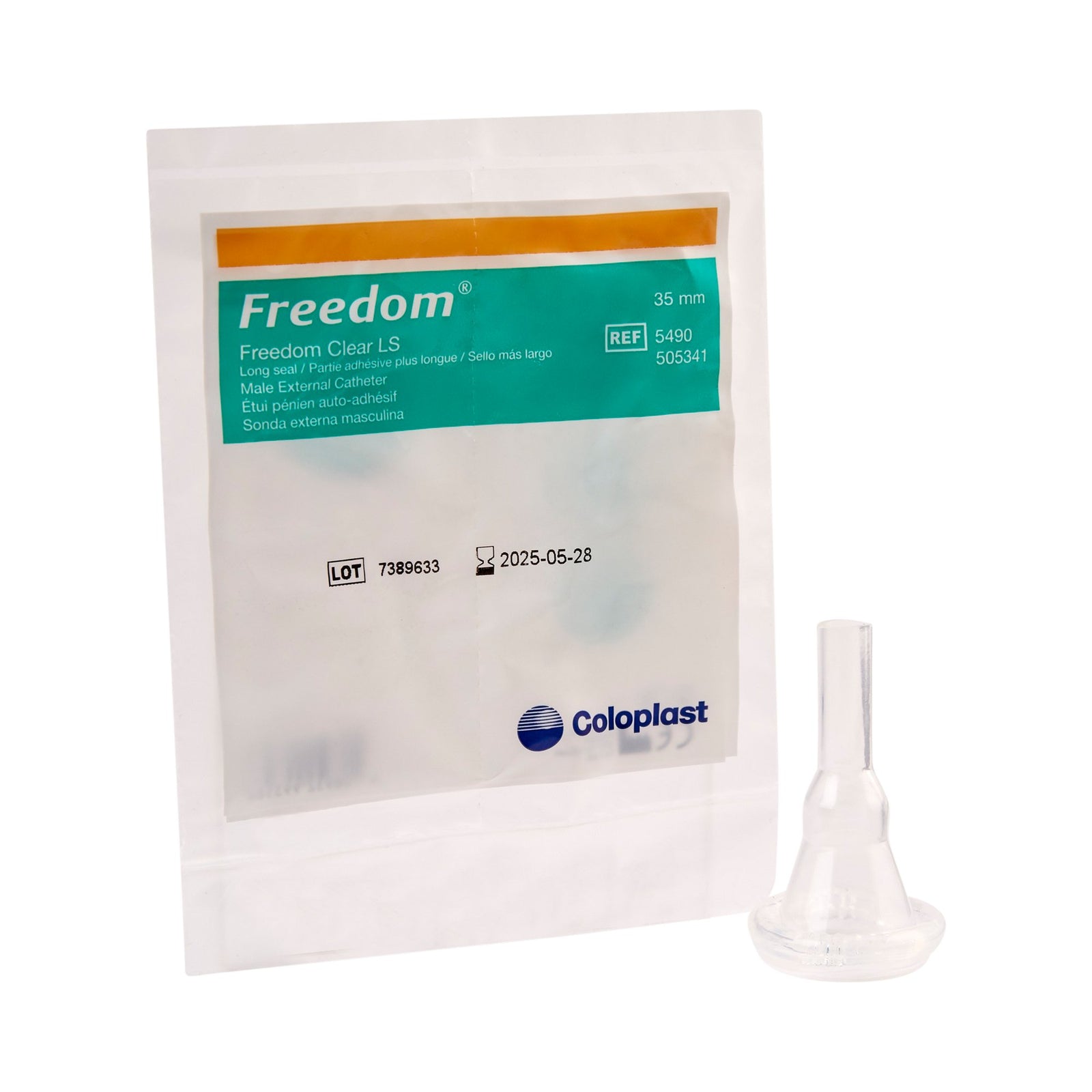 Coloplast Freedom Clear LS Male External Catheter