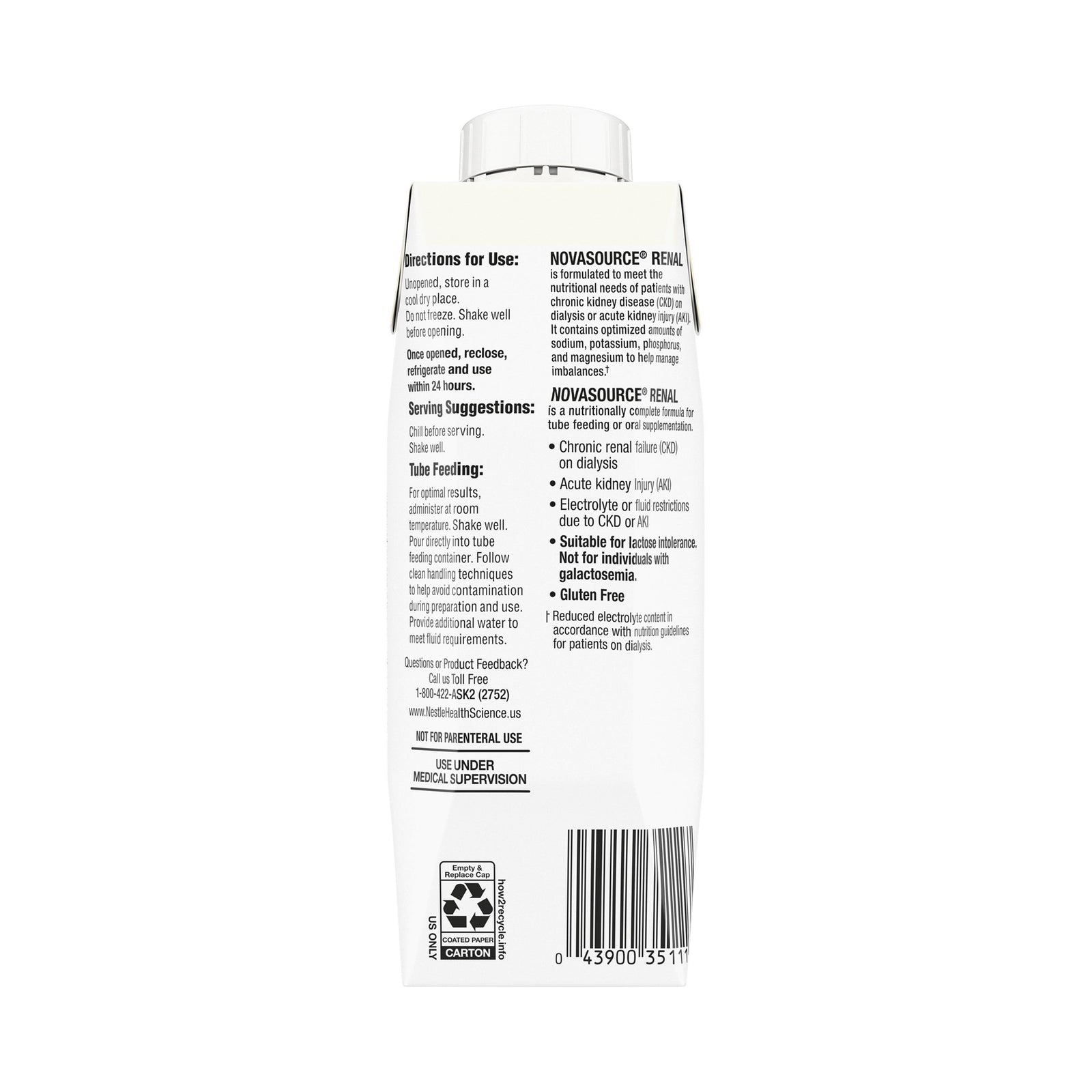 Novasource Renal Oral Supplement