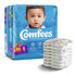 Attends Comfees Premium Baby Diaperss, Unisex, Tab Closure, Size 5