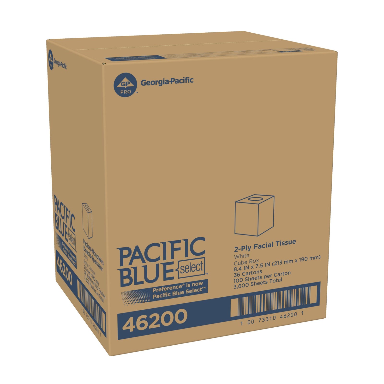 Pacific Blue Select Facial Tissue