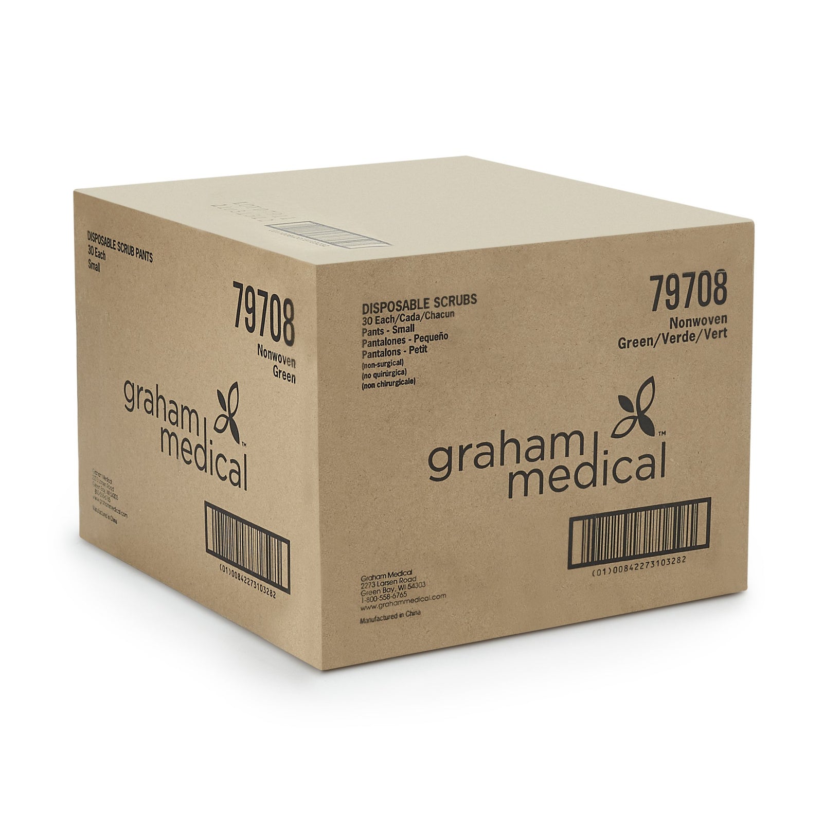 Scrub Pants X-Large Green Unisex