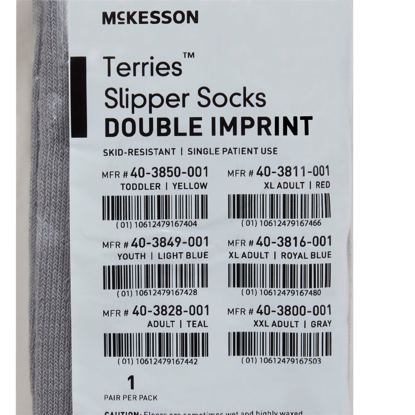 McKesson Terries Slipper Socks