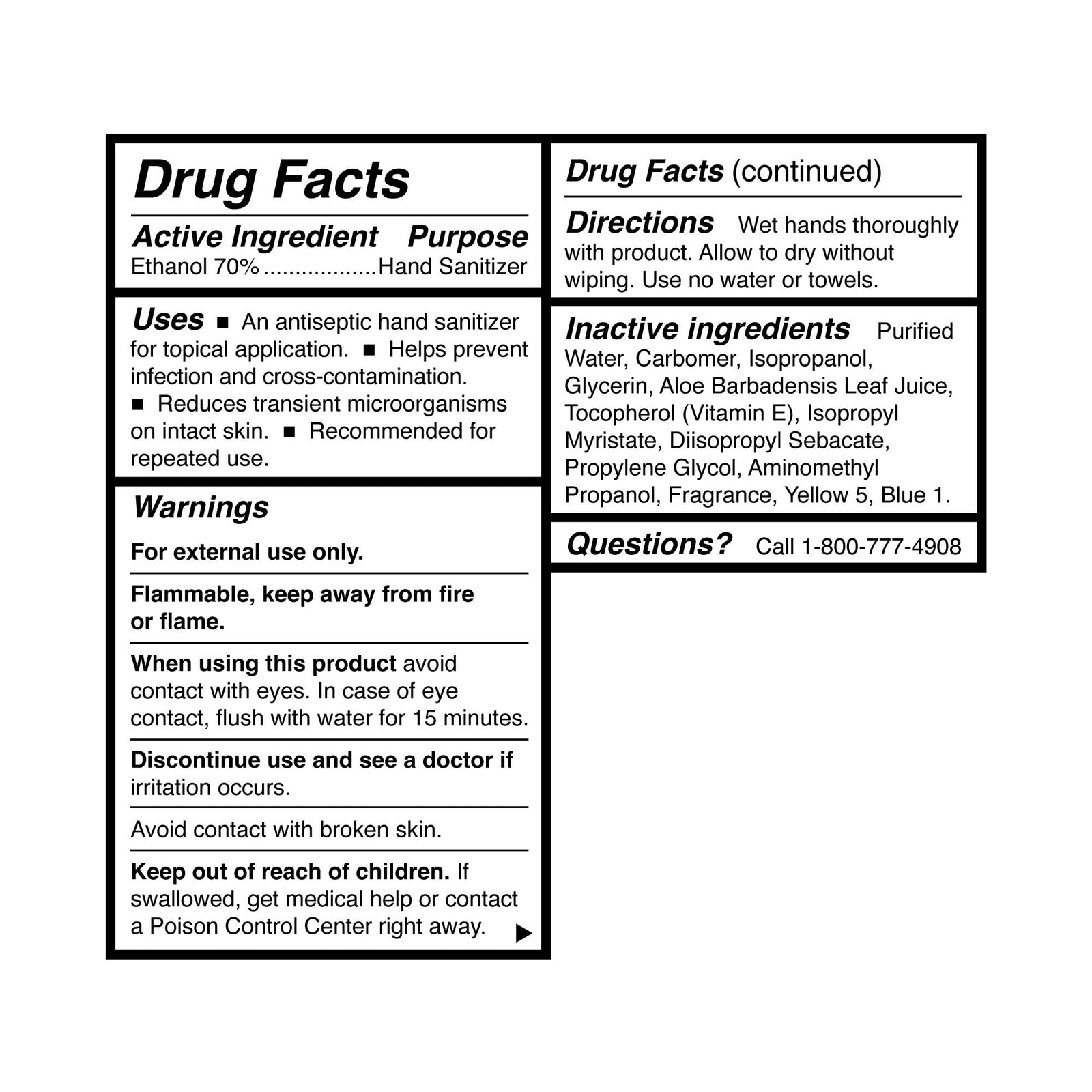 McKesson Premium Hand Sanitizer With Aloe