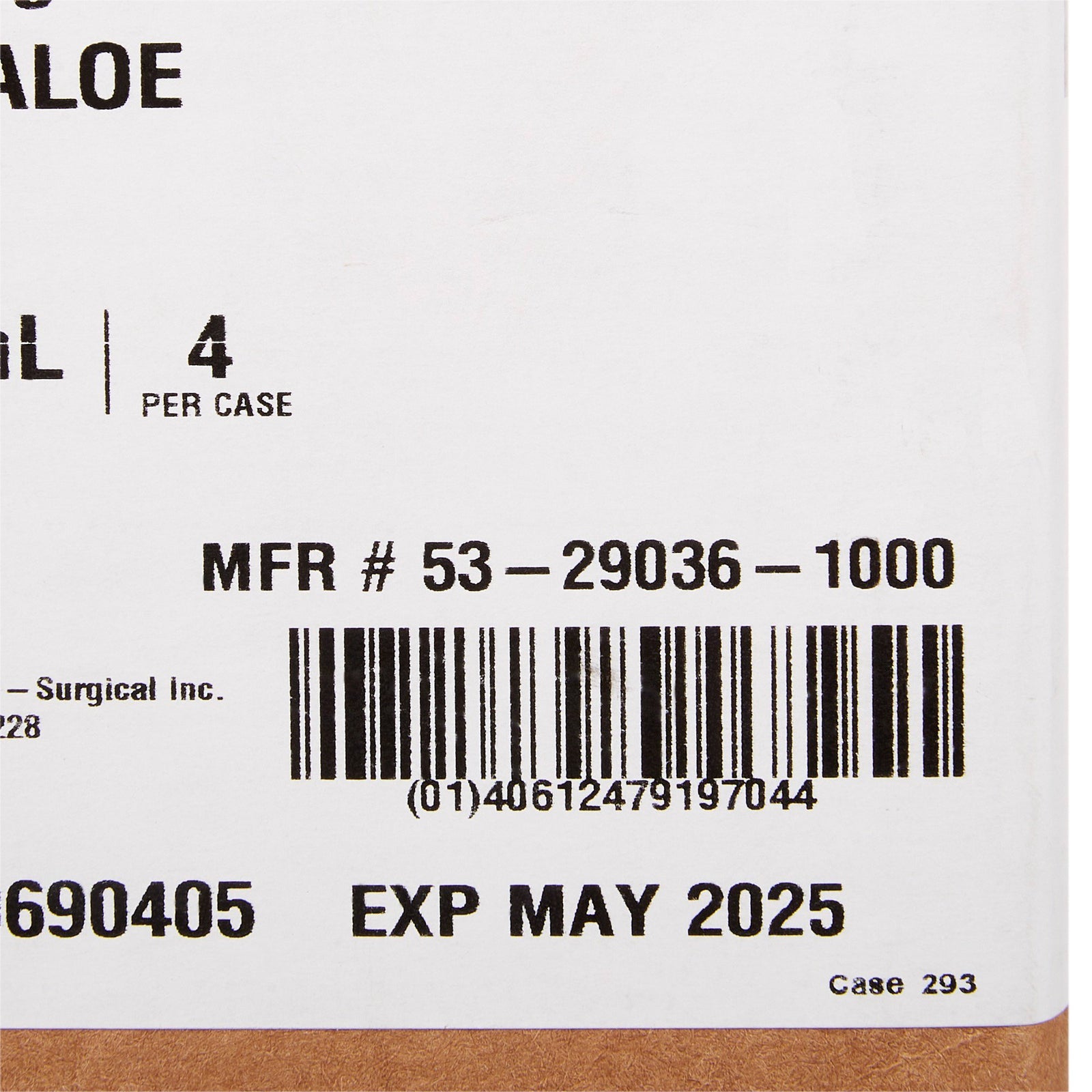 McKesson Hand Sanitizer With Aloe