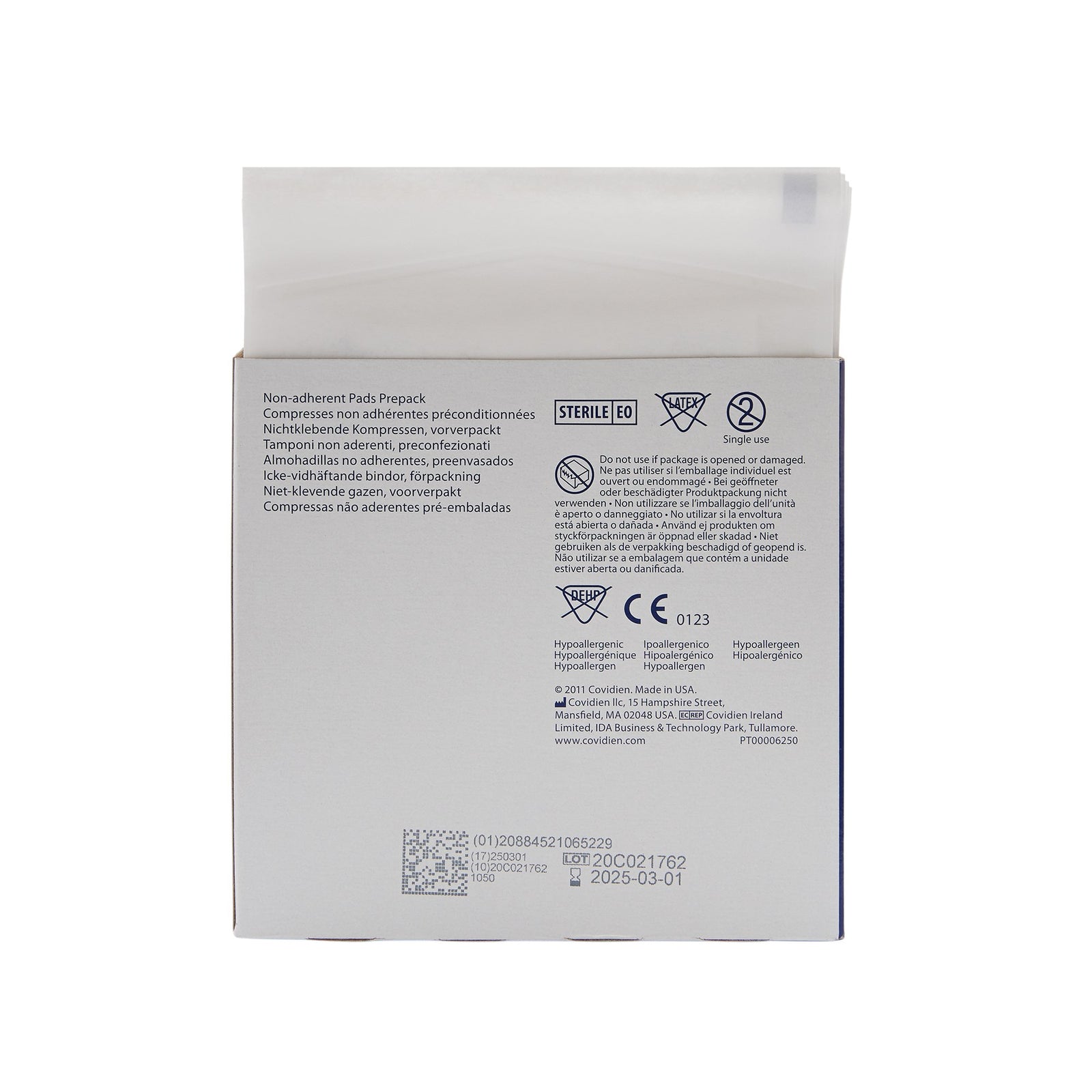 COVIDIEN Telfa Ouchless Non-Adherent Dressing