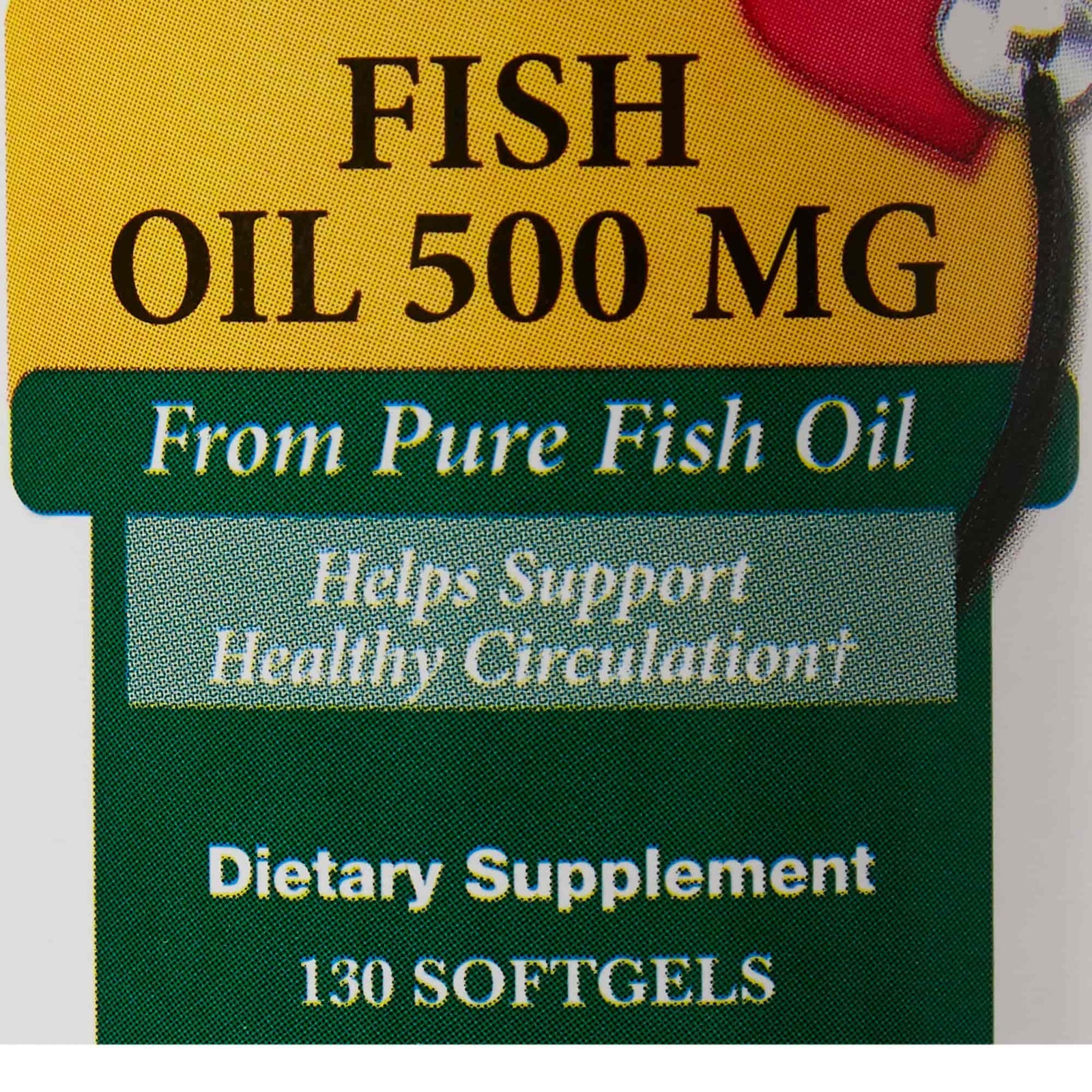 MAJOR Fish Oil Cholesterol Free Supplement