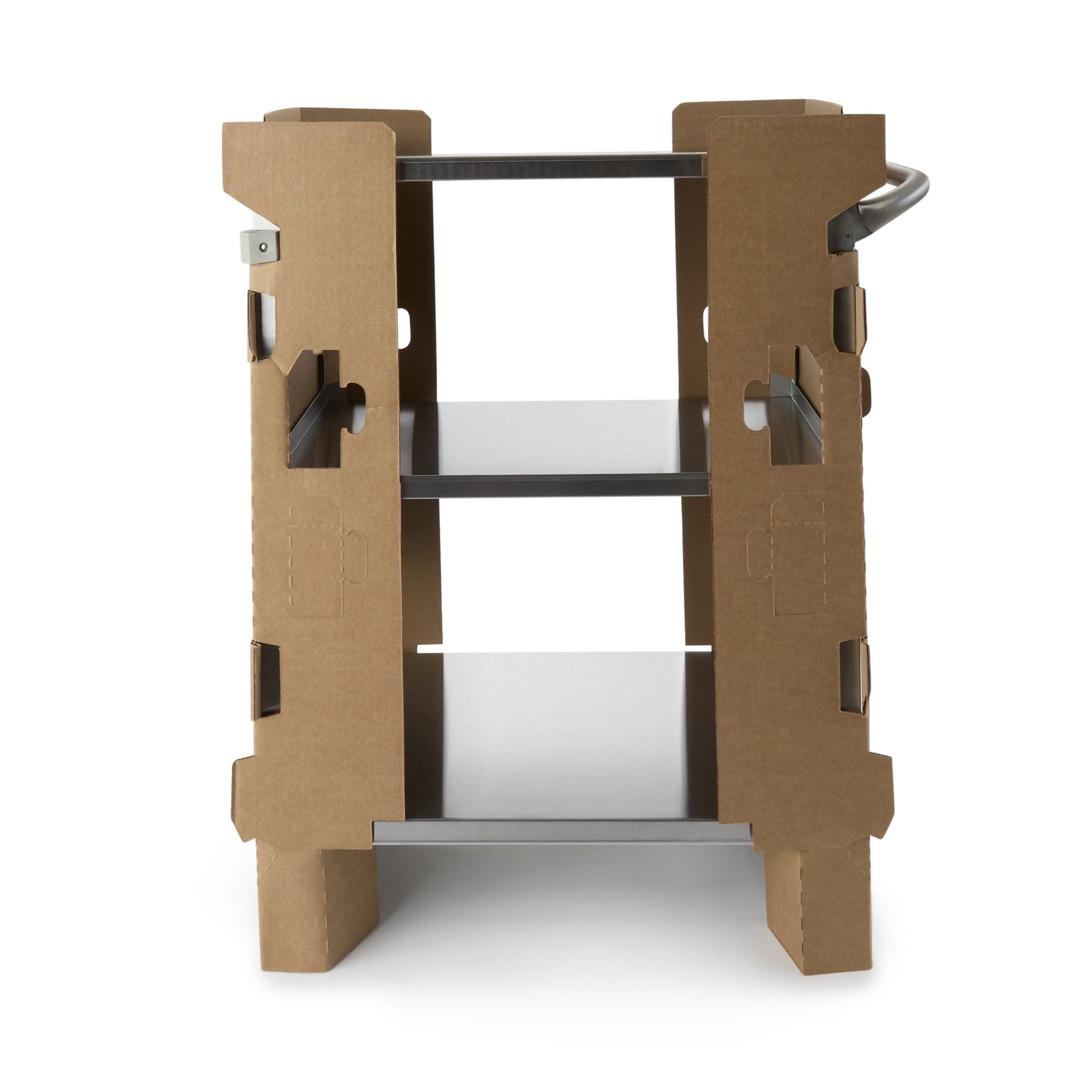 Utility Cart, McKesson 32.63" SS, 15.5"x24