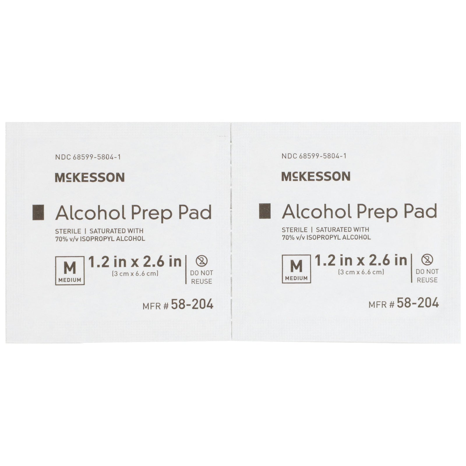 McKesson Alcohol Prep Pad