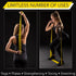 TheraBand Resistance Bands: Yellow 4"-Light, Green 4"-Heavy, Black 6"-X-Heavy, Silver 6"-2X-Heavy, Yellow 6"-Light, Blue 6"-X-Heavy