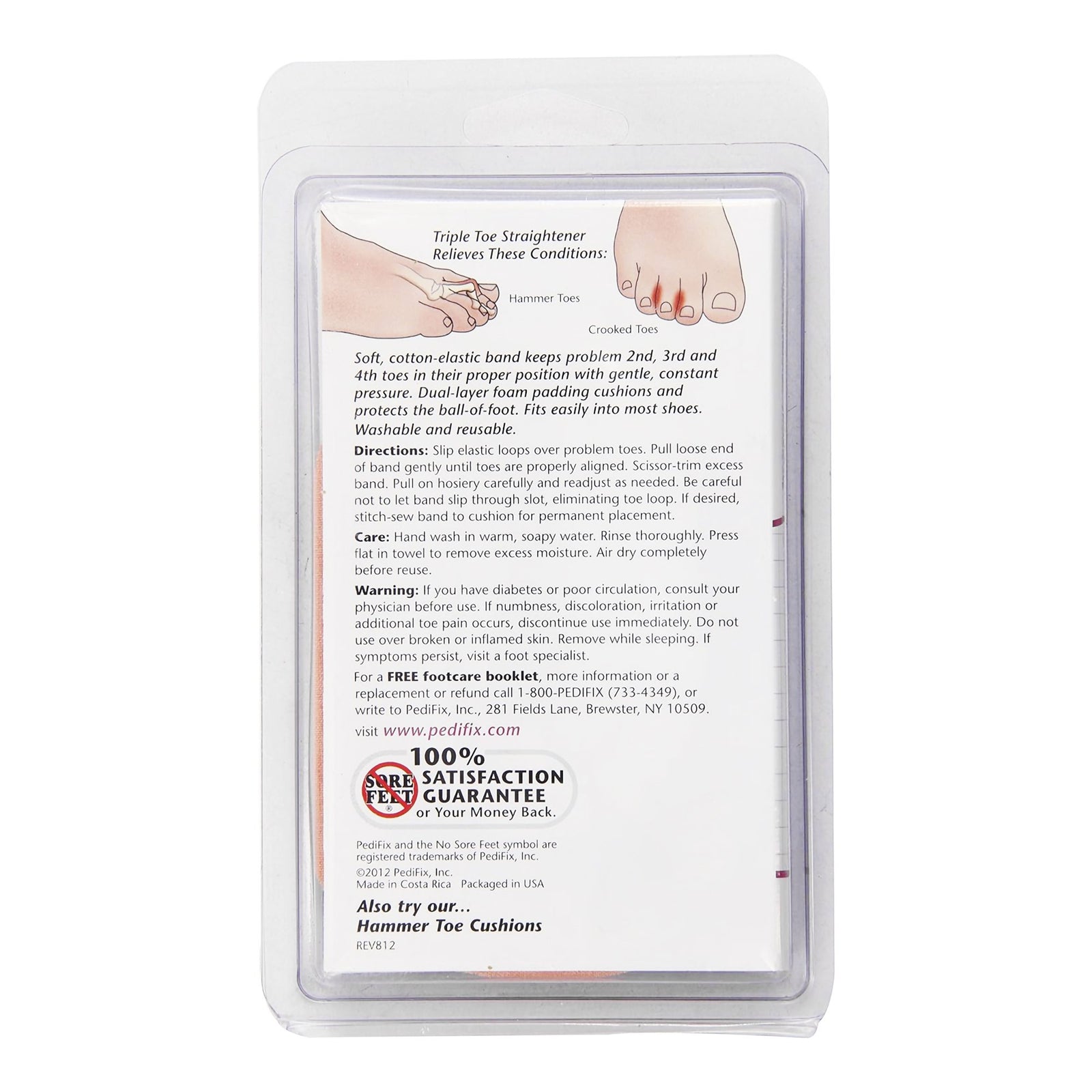 PediFix Triple Toe Straightener