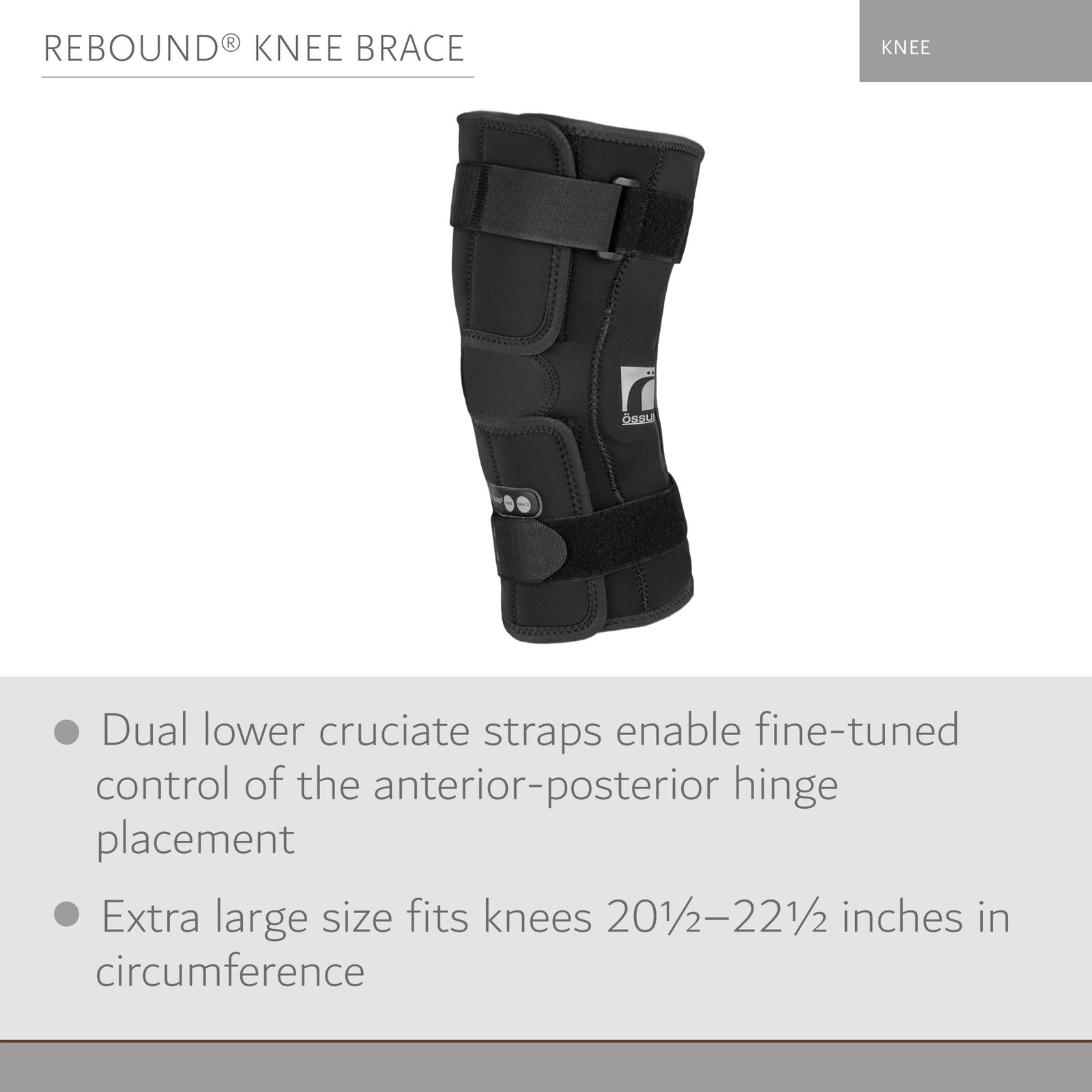Ossur Rebound Knee Brace