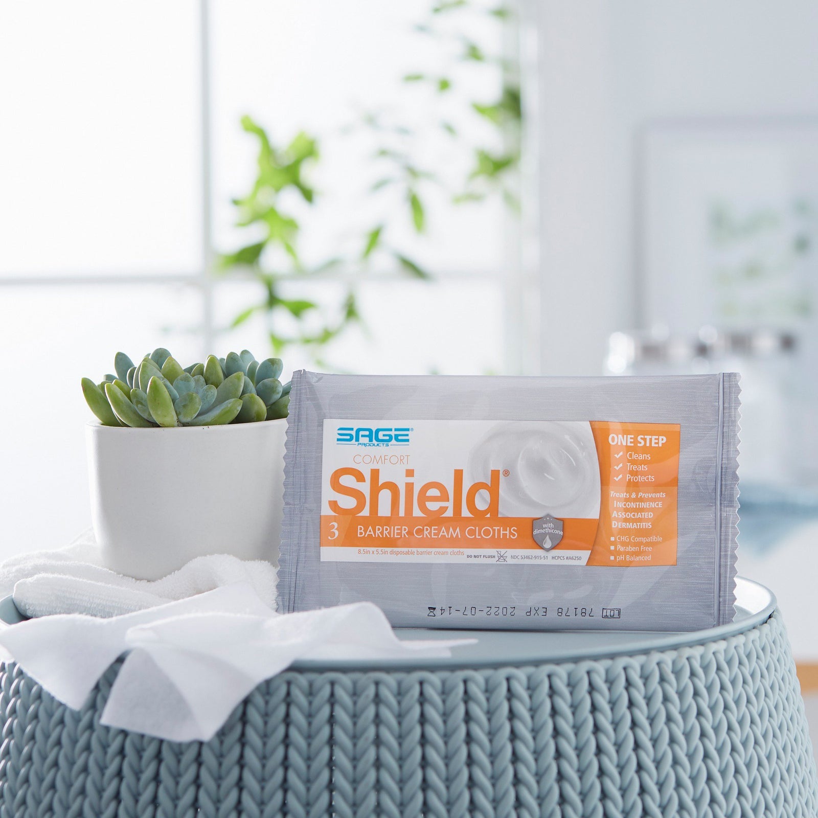 Comfort Shield Incontinence Care Wipe
