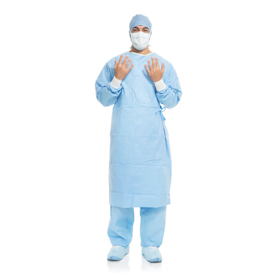 Aero Blue Surgical Gown With Towel