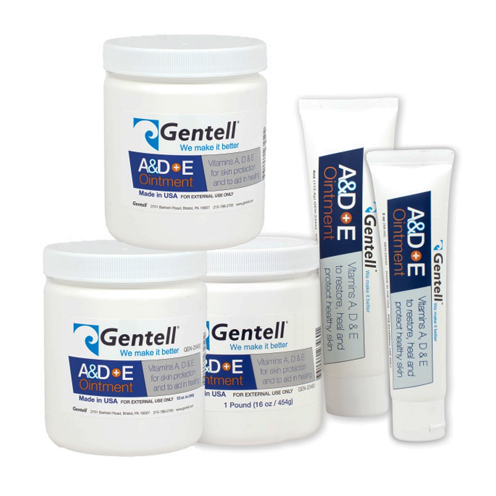 Gentell A&D+E A & D Ointment