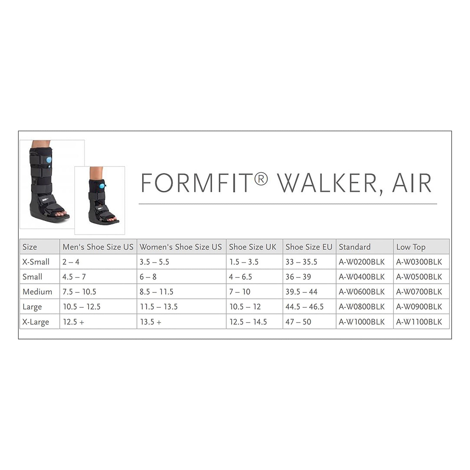 Ossur Formfit Air Walker Boot