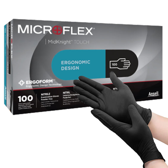 MICROFLEX MidKnight Touch 93-733 Exam Glove