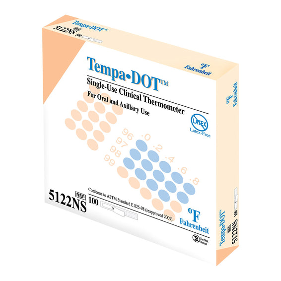 Tempa·DOT Disposable Oral Thermometer