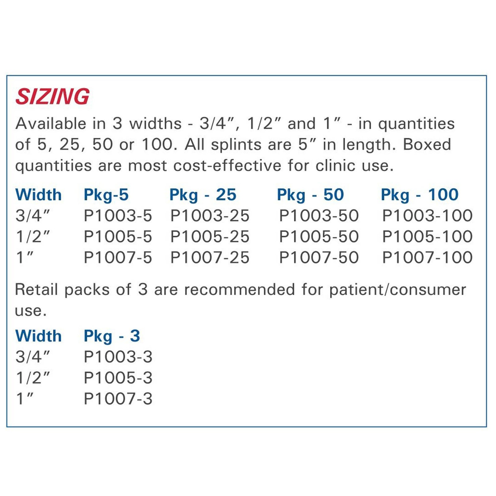 3pp Buddy Loops Finger Wrap Splint