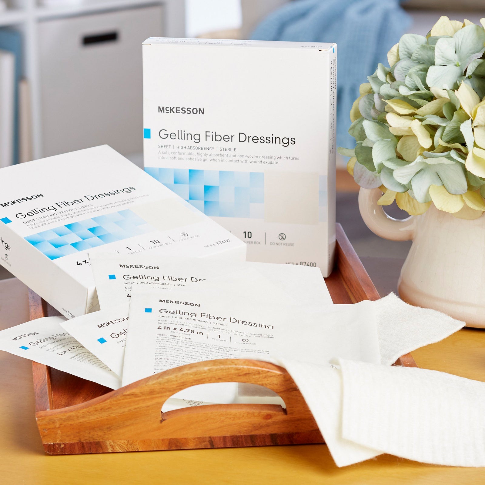McKesson Absorbent Gelling Fiber Dressing