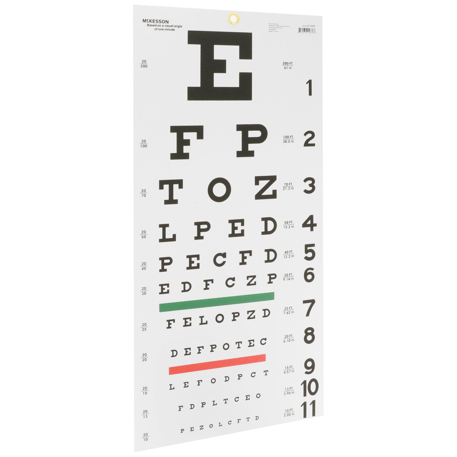 McKesson Eye Chart