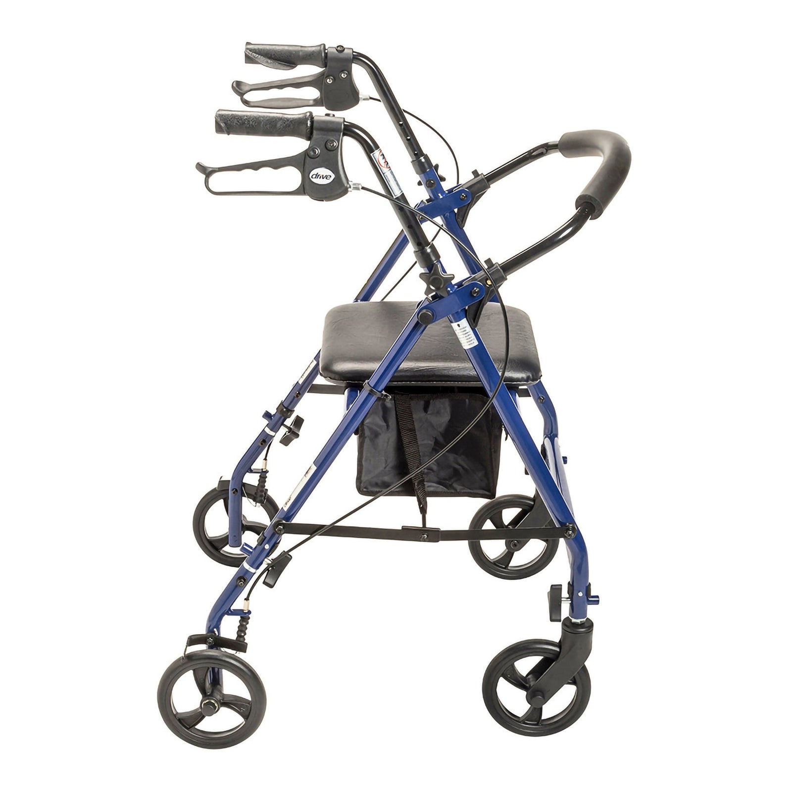drive Steel Rollator with 6 Inch Wheels
